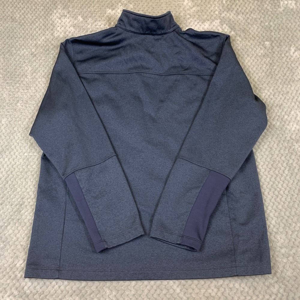 The North Face Fleece Pullover Mens XL Navy Blue Heather 1/4 Zip Outdoor - Picture 4 of 8